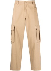 Moschino cargo-pocket wide-leg trousers