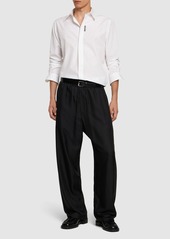 Moschino Casual Silk & Modal Pants