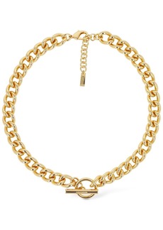 Moschino Chain Collar Necklace