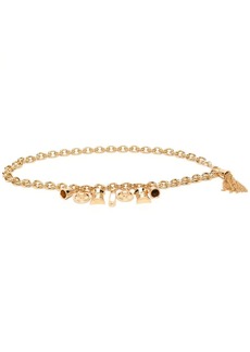 Moschino charm-detail chain bracelet