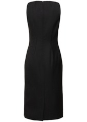 Moschino Compact Wool Midi Dress