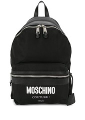 Moschino Cordura logo backpack