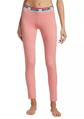 Moschino Core Banded Logo-Waist Leggings