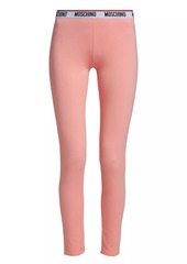 Moschino Core Banded Logo-Waist Leggings