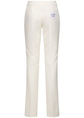 Moschino Cotton Duchesse Straight Pants