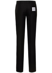 Moschino Cotton Duchesse Straight Pants