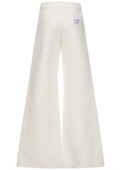 Moschino Cotton Duchesse Wide Pants