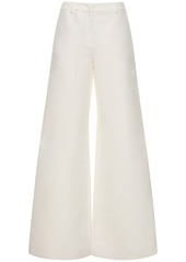 Moschino Cotton Duchesse Wide Pants