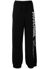Moschino Couture knitted track pants