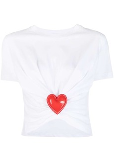 Moschino cropped short-sleeve T-shirt