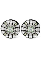 Moschino Crystal Clip-on Earrings