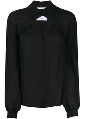 Moschino cut-out detail blouse