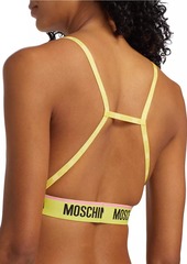 Moschino Donna Logo-Detailed Bikini Top