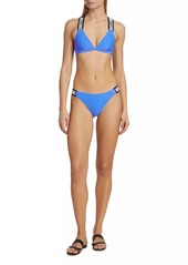 Moschino Donna Logo-Tape Bikini Set