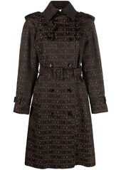 Moschino double-breasted button-fastening coat