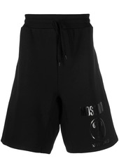 Moschino Double Question Mark track shorts