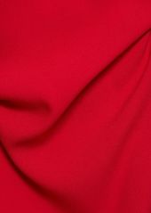 Moschino Embellished Envers Satin Kaftan Dress