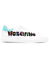 Moschino embroidered-logo low-top sneakers
