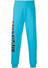 Moschino embroidered logo track pants