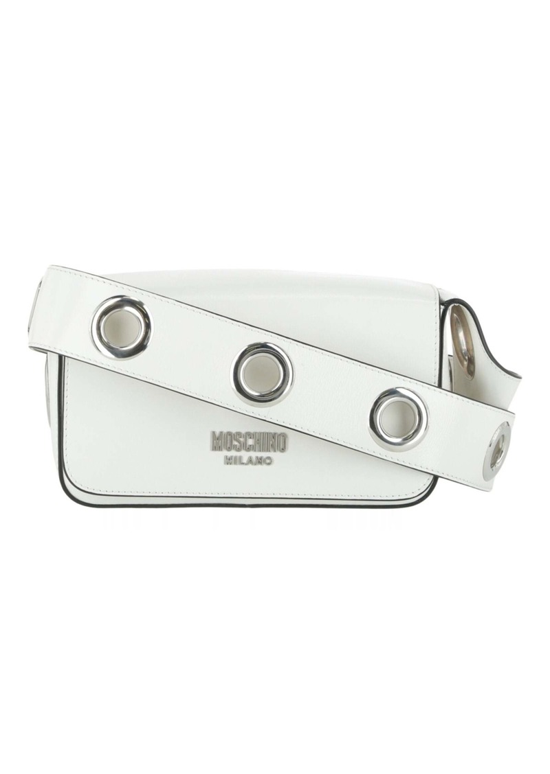 Moschino Eyelets Crossbody Bag