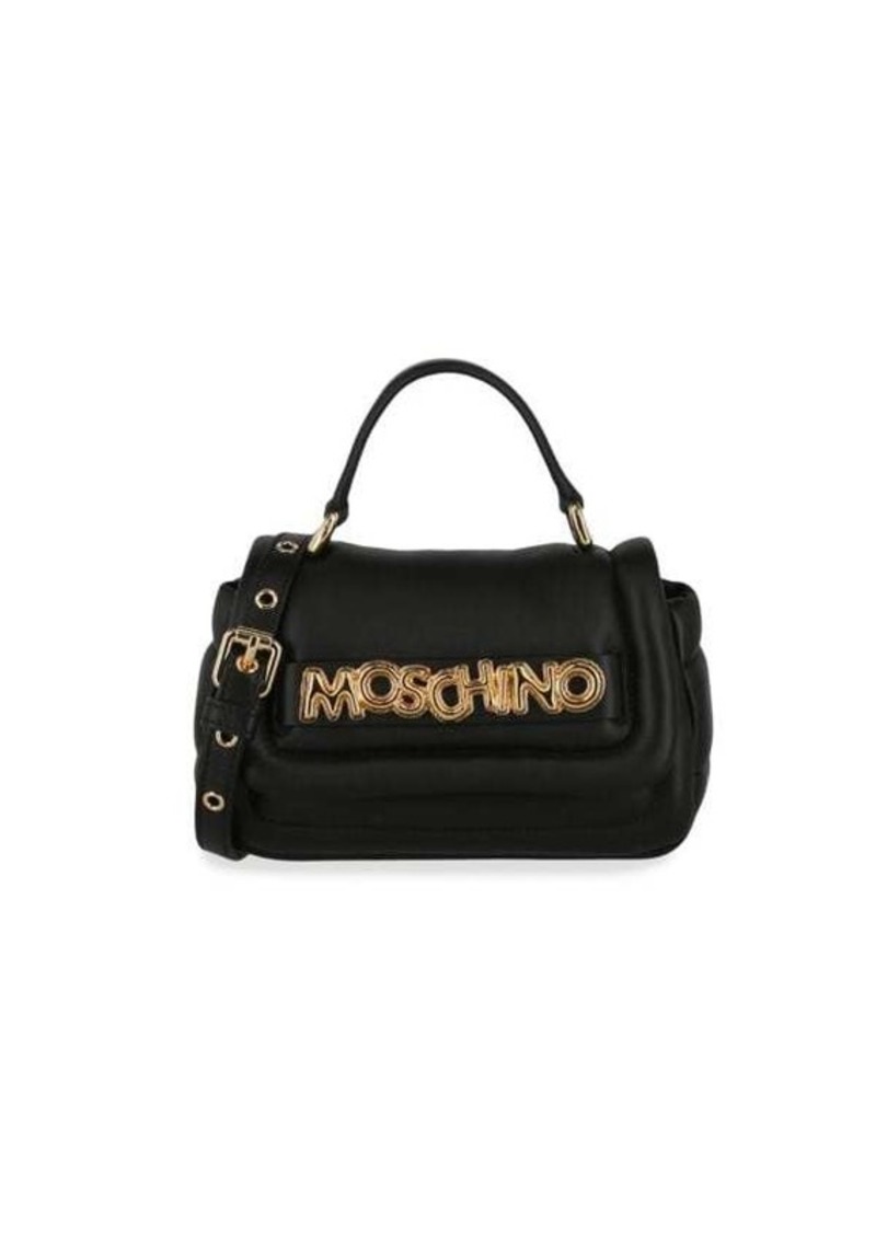 Moschino Fantasy Leather Balloon Crossbody Bag