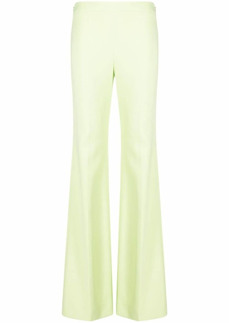 Moschino flared high-waist trousers