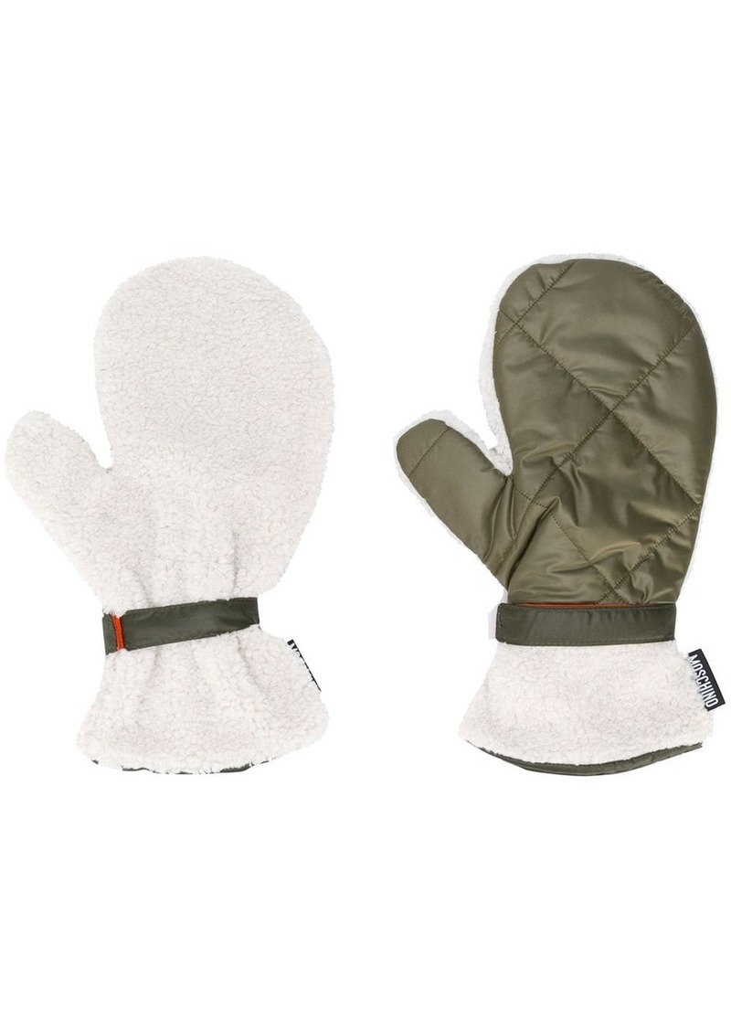fleece-lined gloves