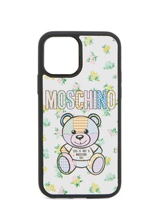 Moschino Floral-Print Teddy Bear iPhone 12 Pro Max Case
