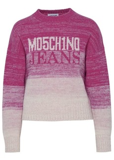 Moschino Fuchsia wool blend sweater