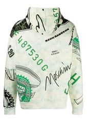 Moschino graphic-print cotton sweatshirt