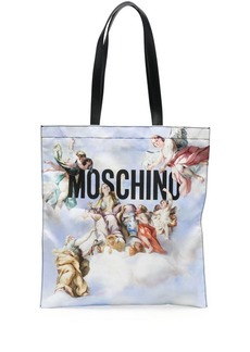 Moschino graphic-print shoulder bag