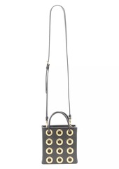 Moschino Heart of Wool Leather Shoulder Bag