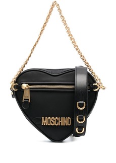 Moschino heart-shaped logo tote bag