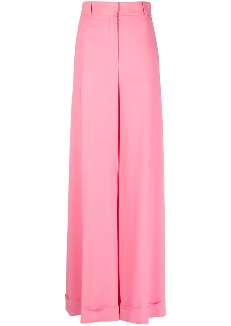 Moschino high-waisted palazzo trousers