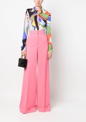 Moschino high-waisted palazzo trousers