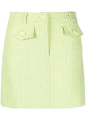 Moschino high-waisted tweed skirt