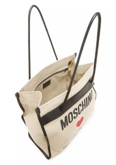 Moschino In Love We Trust Canvas Bag