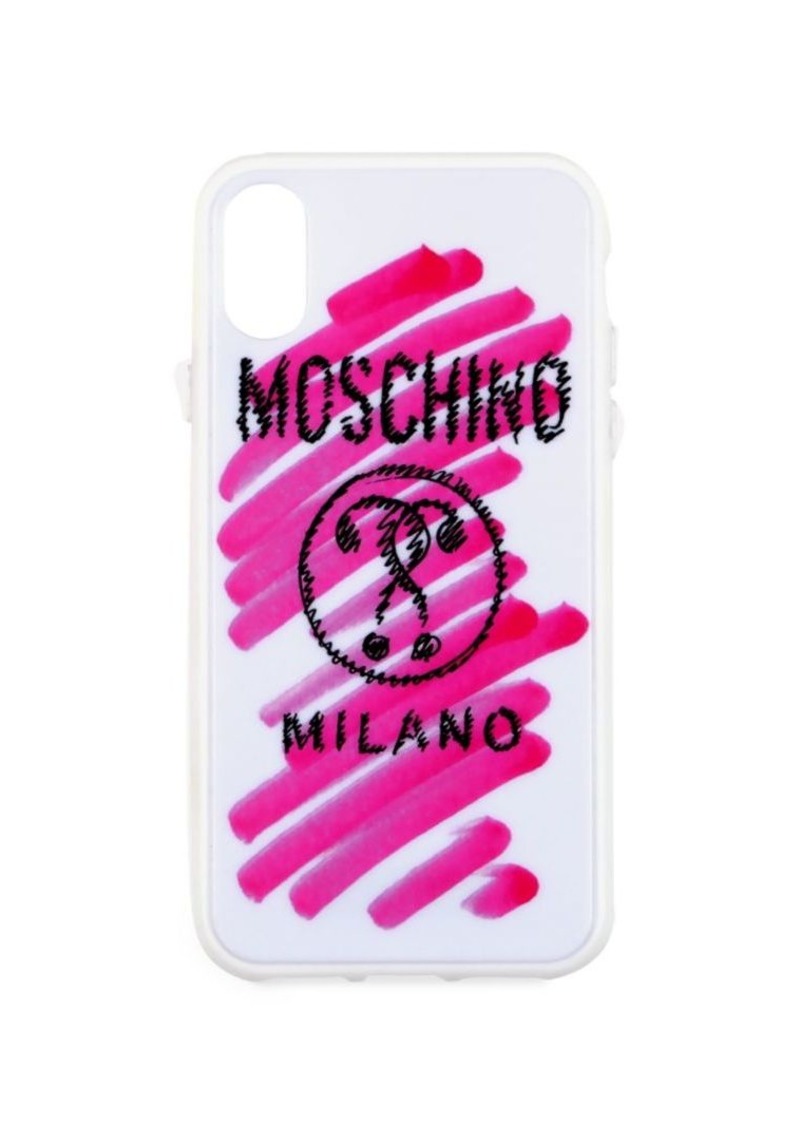 Moschino Iphone Xr Phone Case Handbags