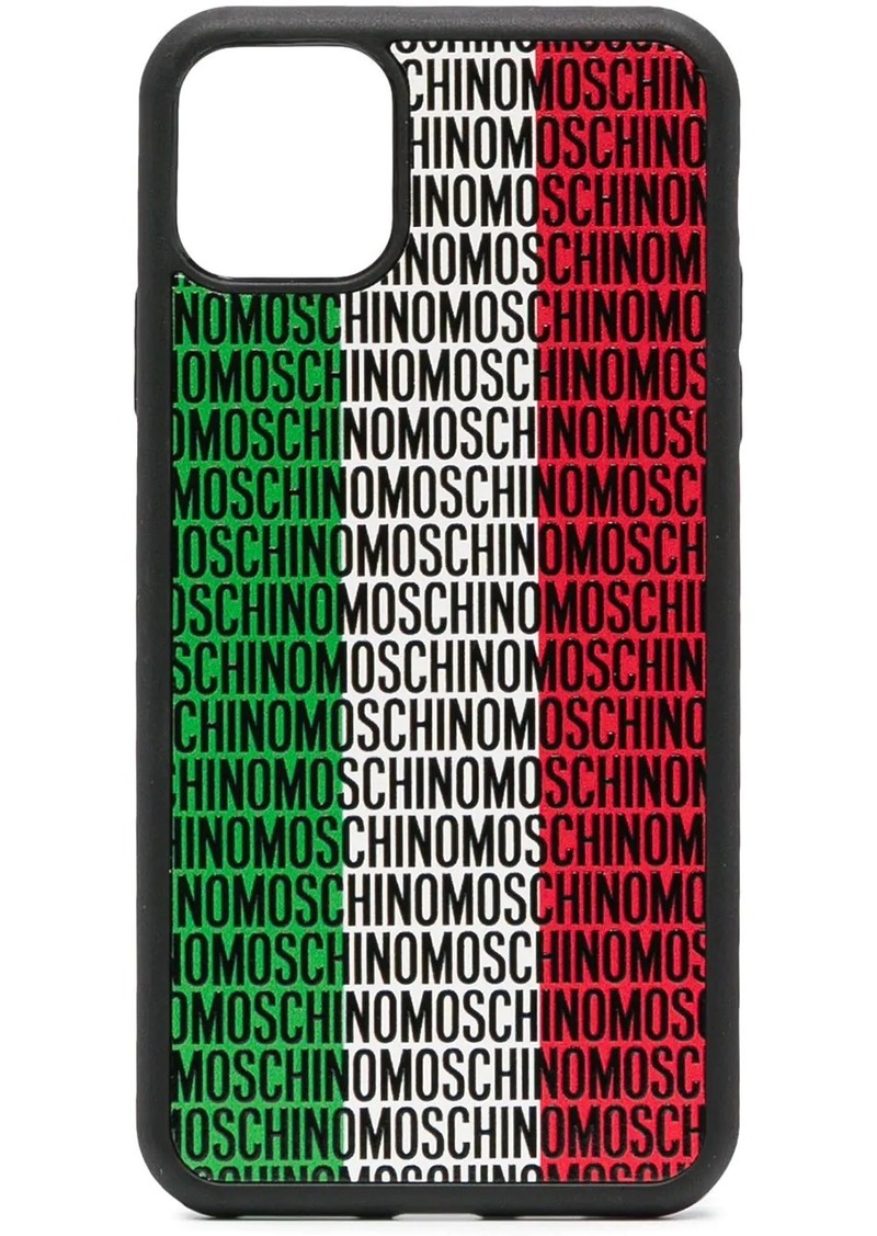 Moschino Italy Logo Print Iphone 11 Pro Max Case Misc Accessories