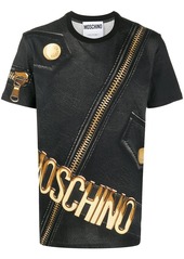 Moschino jacket print t-shirt