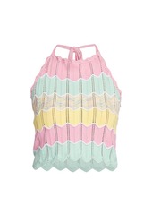 Moschino Ladies Who Lunch Knit Top