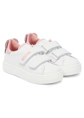 Moschino Kids Leather sneakers