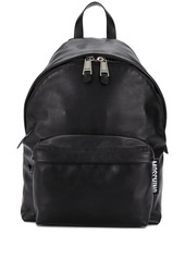 Moschino leather zip backpack