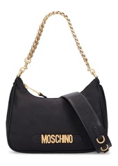Moschino Lettering Nylon Shoulder Bag