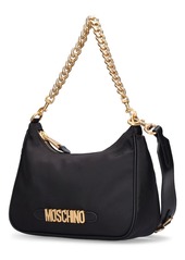 Moschino Lettering Nylon Shoulder Bag