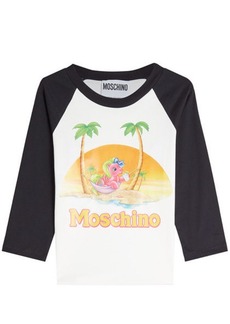 Moschino Little Pony Printed Cotton Top