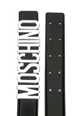 Moschino logo belt