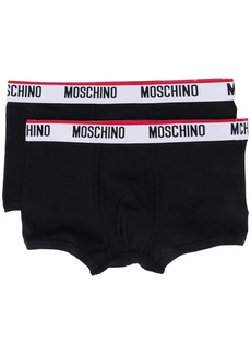 Moschino logo boxers