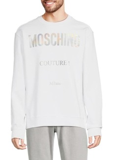 Moschino Logo Crewneck Sweatshirt