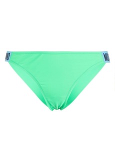Moschino logo-embossed bikini bottoms